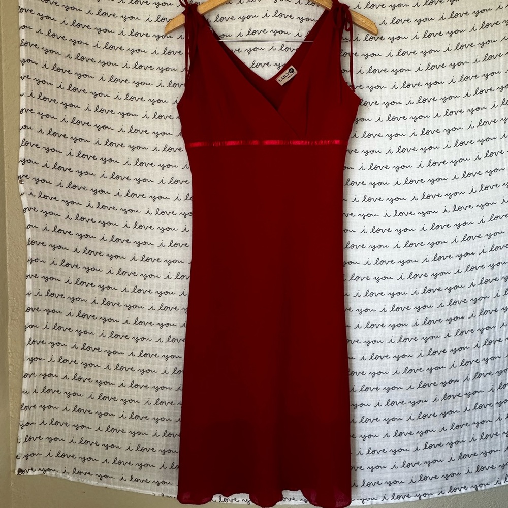 90s/00s Red Dress